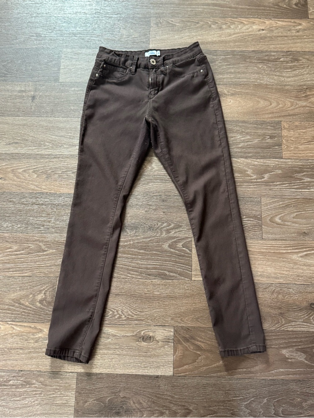 Royalty For Me Brown Skinny Jeans Size 8